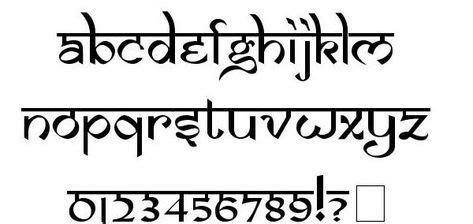 Pin by sure sulalitha on caligraphy | Sanskrit font, English fonts, Tattoo word fonts