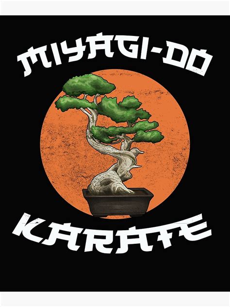 "Vintage Miyagi-Do Karate Bonsai Tree" Art Print for Sale by Norman1948 | Redbubble