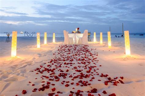 Cancun Romantic Dinner on the Beach with Rose Petal Walkway 2024 - Viator