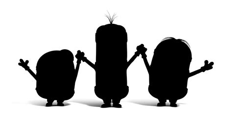 Minions Bird Human behavior Black Silhouette - png download - 1600*825 - Free Transparent ...