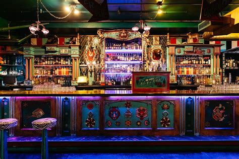 Carnival themed bar in Seattle - Unicorn Narwhal | Seattle bar photography for Capitol Hill bar ...