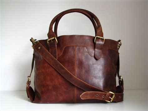 Large Leather Purse in Vintage Brown | Large leather purse, Leather, Brown leather purses