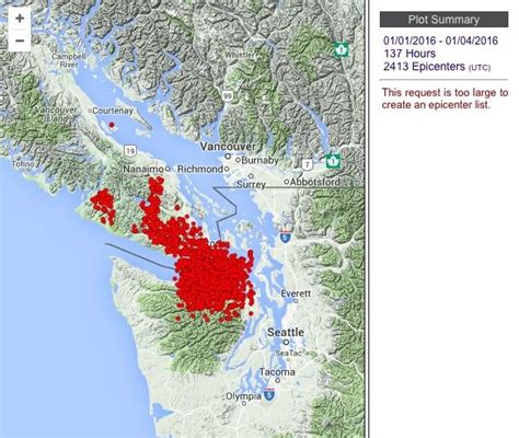 2,000+ Small Earthquakes Have Hit The Pacific Northwest Since New Years ...