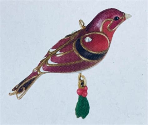 2023 Lil Beauty of Birds - MINIATURE Club Exclusive Hallmark Ornament - Hooked on Ornaments