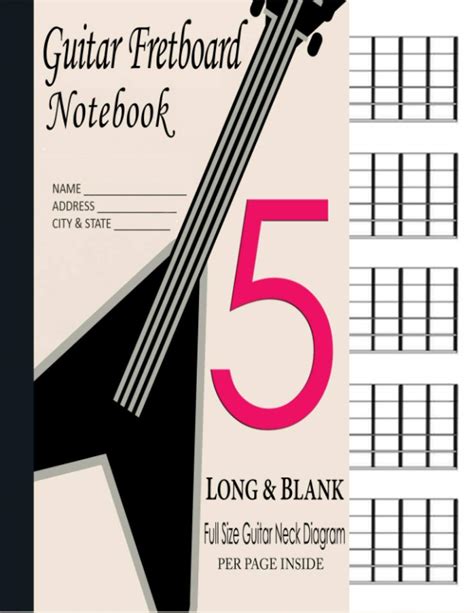 Buy Guitar Fretboard Diagram : Guitar Neck Diagrams Log Book | Blank ...