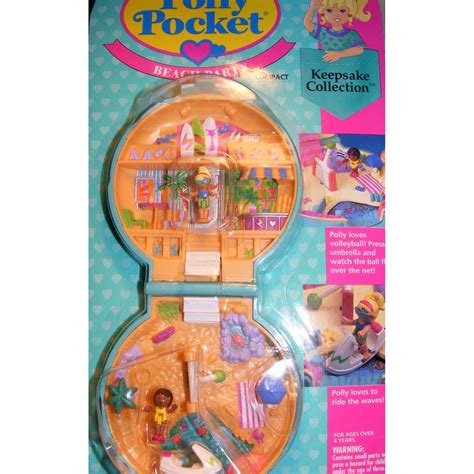 Polly Pocket Beach Party compact from the Keepsake Collection | Bebe