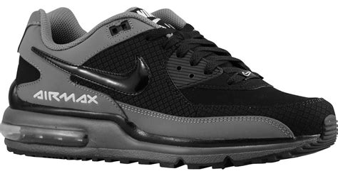 Nike Leather Air Max Wright in Black/Black/Cool Grey/White (Black) for Men | Lyst