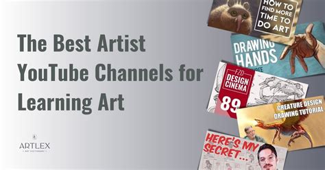 The 10 Best Artist YouTube Channels for Learning Art - Artlex