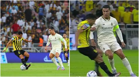 Al Ittihad vs Al Nassr: Watch Cristiano Ronaldo Disgrace Defender With ...