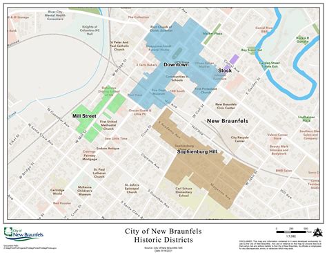 Historic Districts | New Braunfels, TX - Official Website