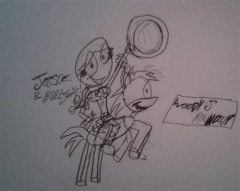 Art Trade: Jessie and Bullseye by princesparkleshine17 on DeviantArt