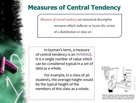 Measures of central tendency