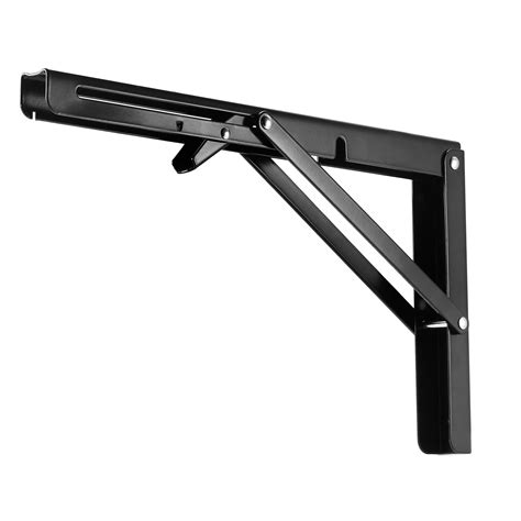 Folding Bracket 12 inch 300mm for Shelves Table Desk Wall Mounted Support Collapsible Long ...