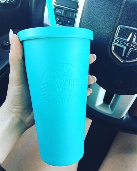 Starbucks. Cups. Tiffany blue | Starbucks drinks, Starbucks shop, Custom starbucks cup