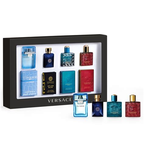 Versace Mens Miniature Fragrance Gift Set | Scentstore