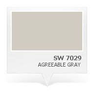 SW 7029 - Agreeable Gray | Cores de parede, Cores básicas, Tons de preto