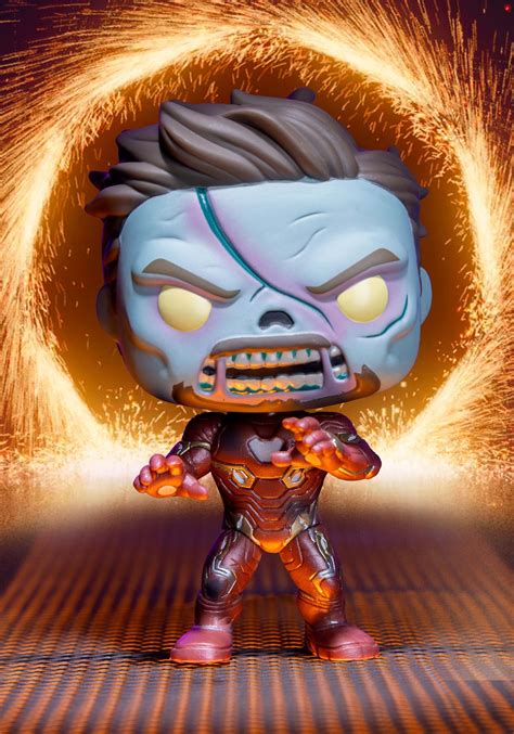 Funko POP Marvel: What If - Zombie Iron Man Figure