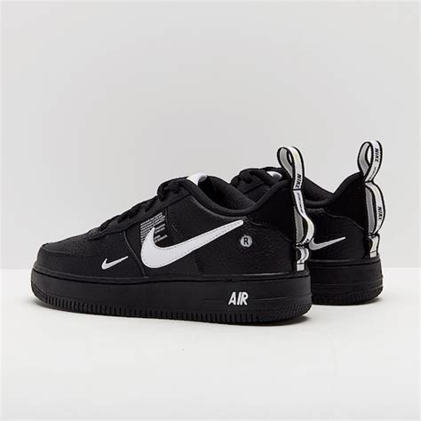 Nike Kids Air Force 1 LV8 Utility - Black - Boys Shoes - Retro Running ...