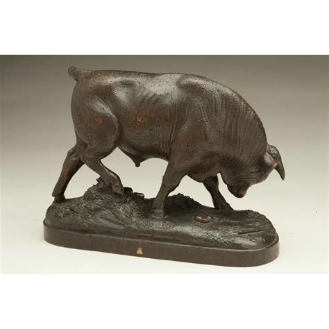 Pair of Carved Wood Cow Sculptures | Witherell's Auction House