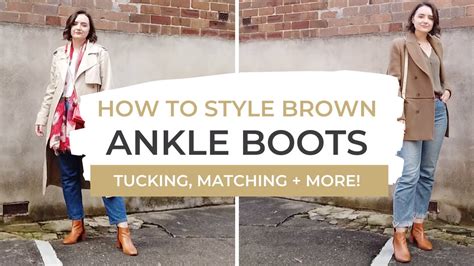 How To Wear Brown Ankle Boots? - PostureInfoHub