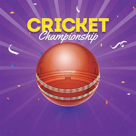 Stadium View Of Cricket Ball In Vector Illustration Against Blue Background Vector, Celebration ...