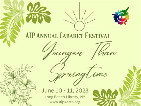 Annual Cabaret Festival 2023 | AIP_WEBSITE