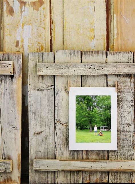 Easy DIY Wood Picture Frame Project | Thistlewood Farms