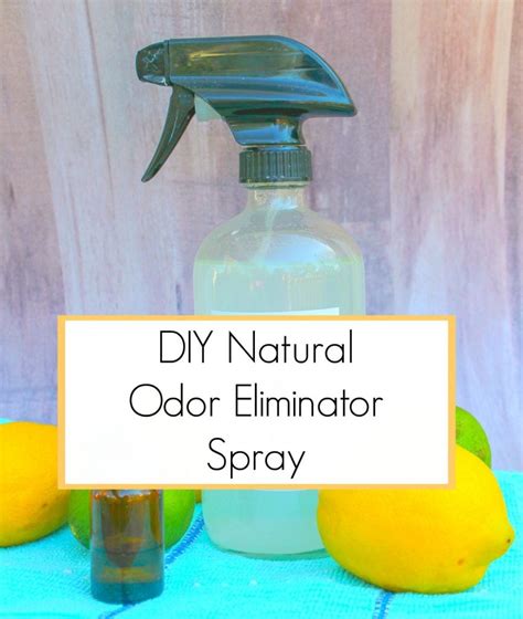 DIY Natural Odor Eliminator Spray - Get Green Be Well