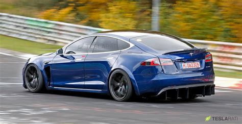 Tesla Model S Plaid sets new record at the Nürburgring in final run for ...