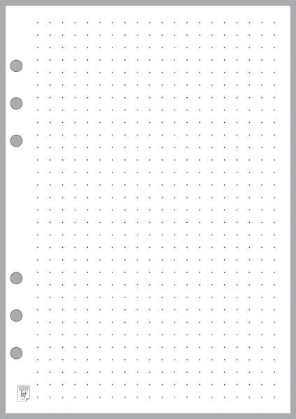 A5 Dot Grid Paper 0.25" | Handy Forms LLC