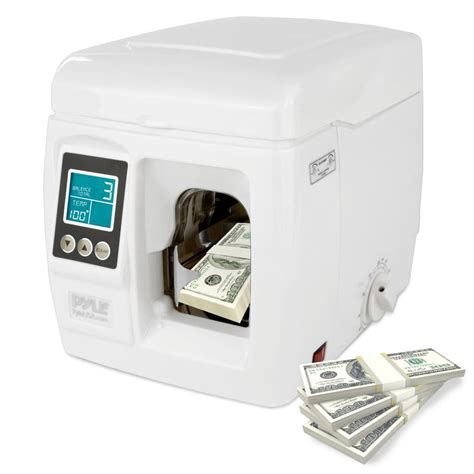 PYLE PRMBN200 - Bill Currency Binding Machine - Automatic Bank-Note Money Strapping Binder ...