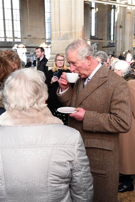 Prince Charles Casually Sipped Tea in a Crowd of People | Best Pictures ...