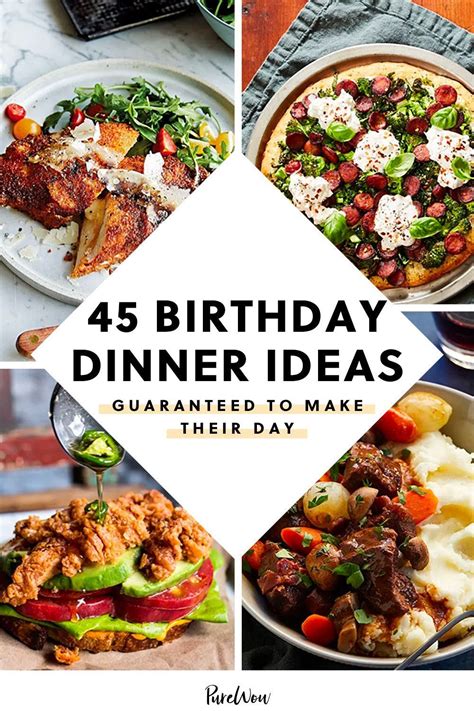 Incredible Simple Birthday Dinner Menu References - Recipe Collection