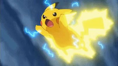 Thunderbolt Pikachu GIFs - Find & Share on GIPHY