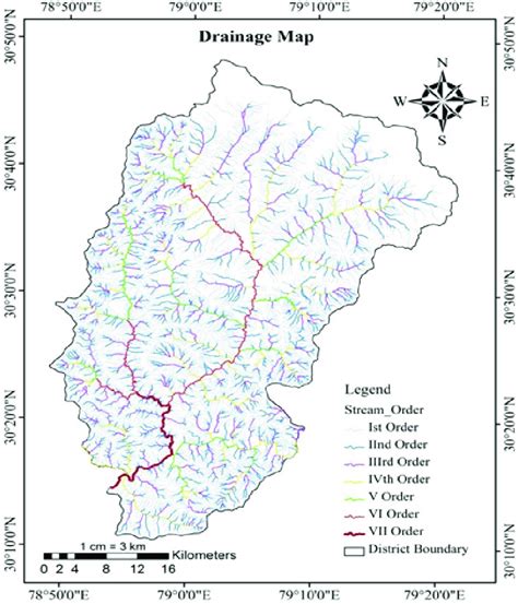 Drainage map of the Mandakini River, Kedarnath Valley. | Download Scientific Diagram