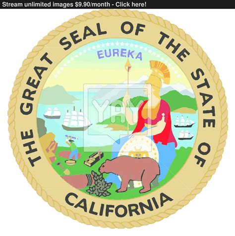 California State Seal Vector at Vectorified.com | Collection of ...