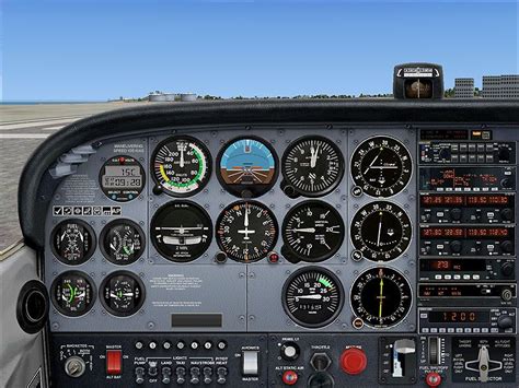 Panel And FDE For Default Cessna 172SP for FSX