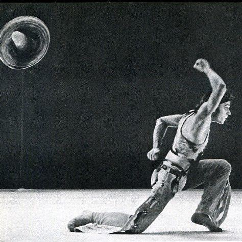 Mikhail Baryshnikov performs the solo dance 'Santa Fe Saga' (with choreography by Eliot Feld and ...