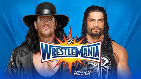 My 1-2-3 Cents : Undertaker vs. Roman Reigns: Believe that