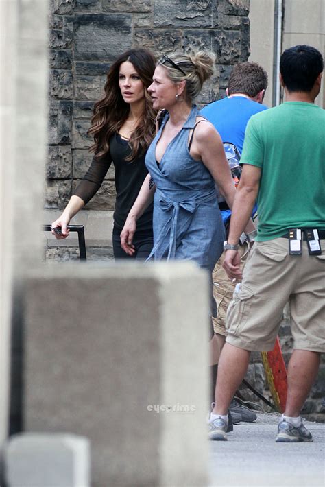 Kate Beckinsale spotted on the Set of Total Recall in Toronto, Jun 21 ...