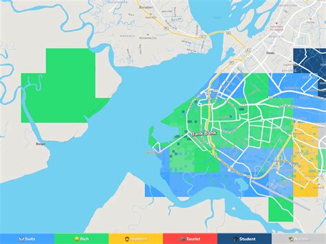 Douala Neighborhood Map