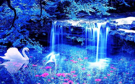 Purple Waterfall Wallpapers - Top Free Purple Waterfall Backgrounds ...