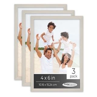 4x6 White Washed Picture Frame Set Pack of 3 4x6 Wood Picture Frames for Gallery Wall 3 4x6 ...