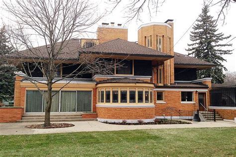 William Winslow House. River Forest, Illinois, 1893. Frank Lloyd Wright ...