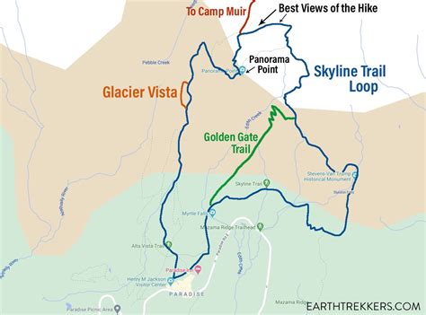 Skyline Trail Loop & Panorama Point, Mount Rainier National Park – Earth Trekkers