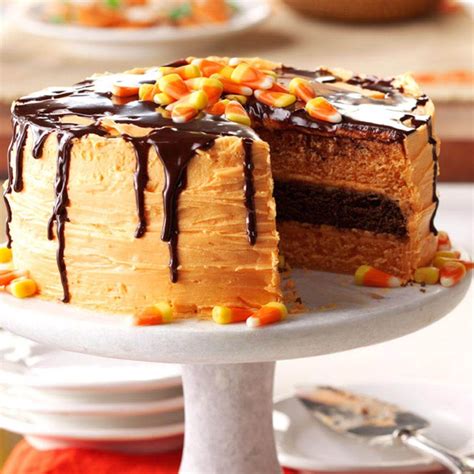 Halloween Layer Cake Recipe | Taste of Home