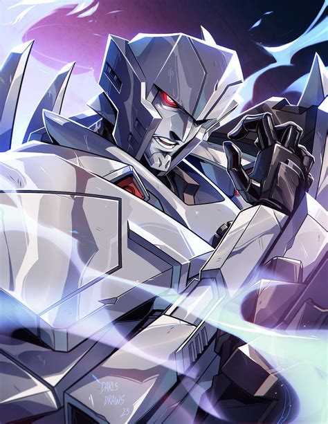 Megatron Transformers Earthspark Print - Etsy