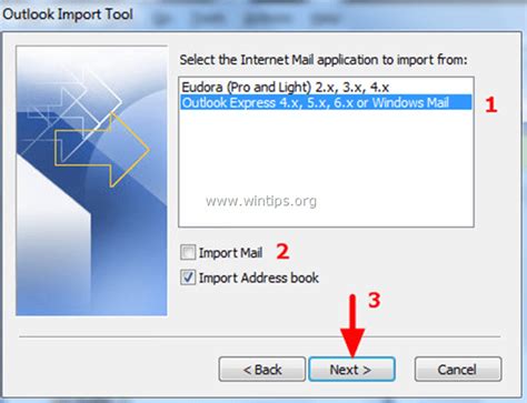 How to import Outlook Express Address Book Contacts to Outlook (.WAB to ...