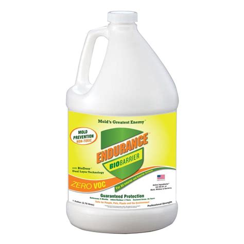 Endurance BioBarrier 1-gal. Mold Prevention Spray-EZC-0001 - The Home Depot