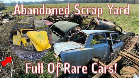 I Explore An Abandoned Scrap Yard And Found Some Rare Classic Cars ...